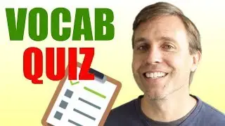 ADVANCED VOCABULARY QUIZ | Do You Know These Words?