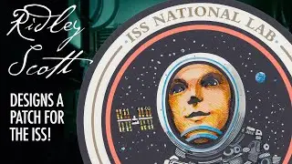 Ridley Scott designs a patch for the ISS