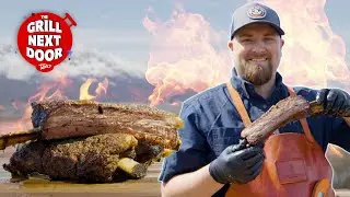 Pitmaster Ben Bacher Makes Beef Ribs In Alaska | Grill Next Door | Episode 1