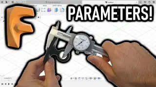 How to Use Parameters in Fusion 360 to Design Functional Parts // 3D Printing