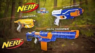 NERF Official | NERF - 'Delta Trooper, Firestrike & Disruptor' Official Spot | NERF Nation