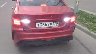 Светодиоды VANSSI w16w в задний ход LADA VESTA