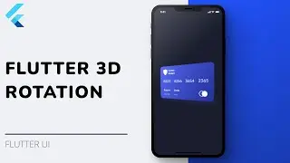 Flutter Animation Tutorial - 3D Card Animation using Flutter