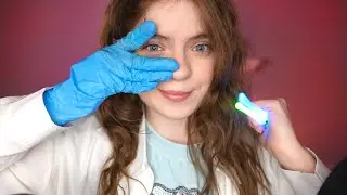 ASMR Cranial Nerve Exam BUT With Your EYES CLOSED! 🥱💤Medical Doctor Roleplay For Sleep