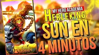 Sun in 4 minutes 🐒 How to play with Sun, Sun Guide, Sun Tutorial - Mobile Legends Spanish