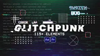 GlitchPunk Pack | After Effects & Premiere Pro