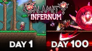 Gw Menghabiskan 100 Hari Di Game Terraria Calamity Infernum Mod