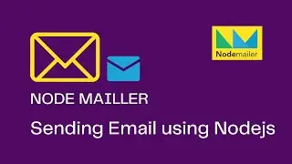 Node Mailer using Node Js | Node Js Email Send | Attachment