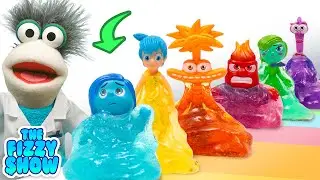 Fizzy The Pet Vet Explores Inside Out 2 Emotions Covered In Slime | The Fizzy Show Videos