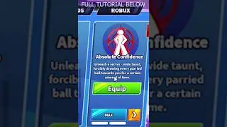 BLADE BALL CHEATING? (TUTORIAL) ABSOLUTE CONFIDENCE