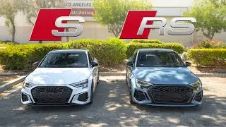 Audi S3 vs RS3 Differences - Insane Launch Control!