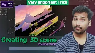 3d scene in After Effects | Creating a 3D Scene in After Effects