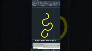 Width in Polyline | PEDIT Command in AutoCAD 
