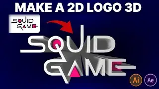 Make a 2D logo 3D After Effects & Cinema 4D lite Tutorial