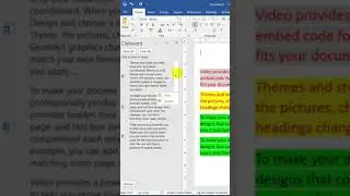 Adwanced Clipboard Options in Microsoft Word | MS Word | #viralvideo #msword, #office