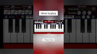 How to play C Major Scale #piano #pianomusic #pianocover #pianotutorial #tuneup #cmajorscale