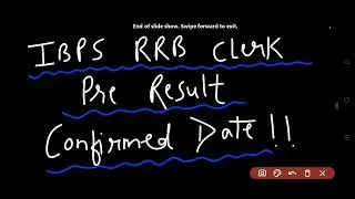 ibps rrb clerk pre results confirm #ibpsrrbclerkpreresult