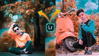Dark Orange Effect Photo Editing in Lightroom || Moody Orange Editing Lightroom || Lr Photo Editing