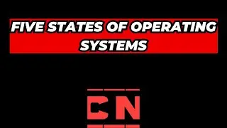 FIVE STATES OF OPERATING SYSTEMS | #operatingsystem #computernetwork #networking #computerscience