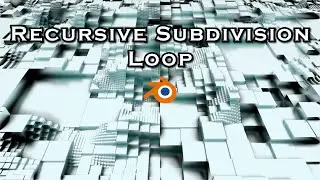 Abstract Loop Using Recursive Subdivision - Blender Tutorial