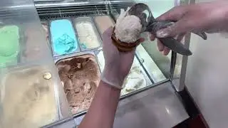Scoopin’ ice cream for 10 years