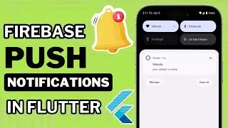 Firebase Push Notifications in Flutter - بالعربي