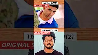 Akshay Kumar remake vs Vijay Thalapathy original💯💥 | #viral #trending #shorts