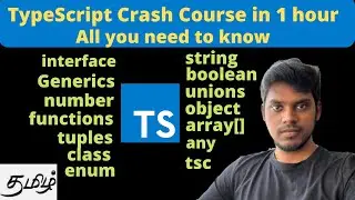 TypeScript Crash Course | Tamil