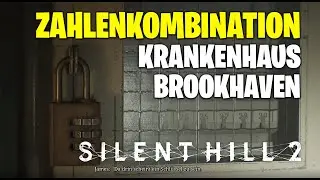 Silent Hill 2 Remake - Vorhängeschloss Krankenhaus Brookhaven - Zahlenkombination Kellerschlüssel