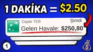 SİTEYİ AÇIK TUTARAK HER DAKİKA $2.5 PARA KAZAN! 💰 - İnternetten Para Kazanma Yolları 2024