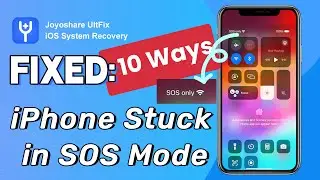 Fix iPhone 15/14/13/12 Stuck in SOS Mode | 10 Ways