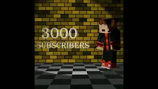 3К #minecraft #майнкрафт #3d #animation #blender3d #анимация #3к #subscribe #30000subscribers