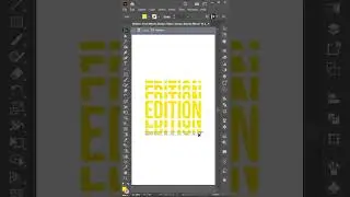 Echo Style Modern Text Effects In Adobe Illustrator cc 2022 | Short Tutorial