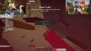 Kai and Speed Die in Hardcore Minecraft After 13 Hour Grind 😅