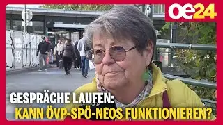 Gespräche laufen: Kann ÖVP-SPÖ-NEOS funktionieren?