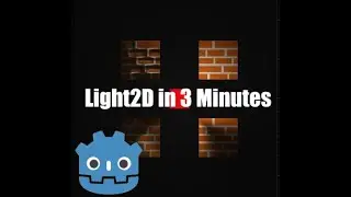 Light2D + (occlusion, normal maps, laigter): Godot Tutorial in 3 minutes