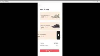 Adobe XD Android App Prototype Demo (1st try)