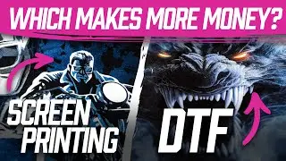 Screen Printing or DTF? Why You Should Use Both!