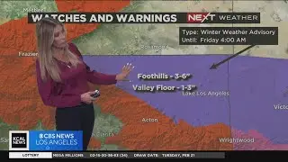 Evelyn Taft and Olga Ospinas evening weather forecast (Feb. 22)