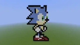 как построить Sonic X в minecraft