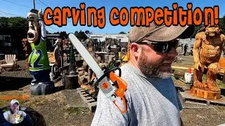 Wood Carving Competition, & Bike Hauling Plans