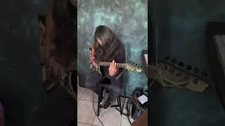 Badass Riffs from Luis Garcia Perez using my Thrash Metal Drum Track 200 BPM 🎸🥁🔥