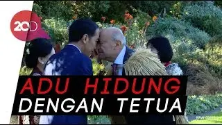 Saat Jokowi Bertemu Suku Maori