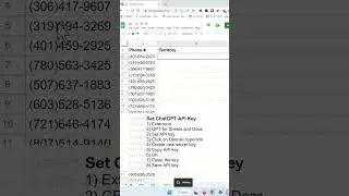 How to use ChatGPT with Google Sheets? - Excel Tips and Tricks