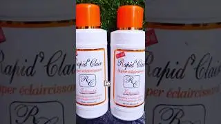 ⚠️Danger⛔️ Rapide clair ( rapid’clair) la gamme éclaircissante. #bazarddudimanche #depigmentation