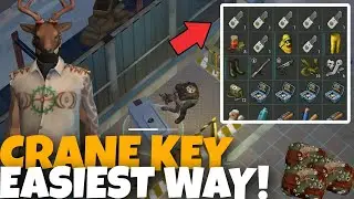 THIS IS EASIEST WAY TO GET CRANE KEY IN LDOE! - TRANSPORT HUB - Last Day on Earth: Survival