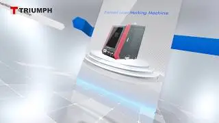 Triumphlaser laser cutting etching marking machine display