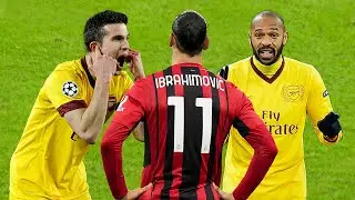 Thierry Henry and Robin van Persie will never forget this humiliating performance by Ibrahimović