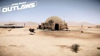 Luke Skywalker's Home | Lars Homestead Easter Egg | Star Wars Outlaws