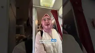 Pertamakali Naik Pesawat😭🛩️ 